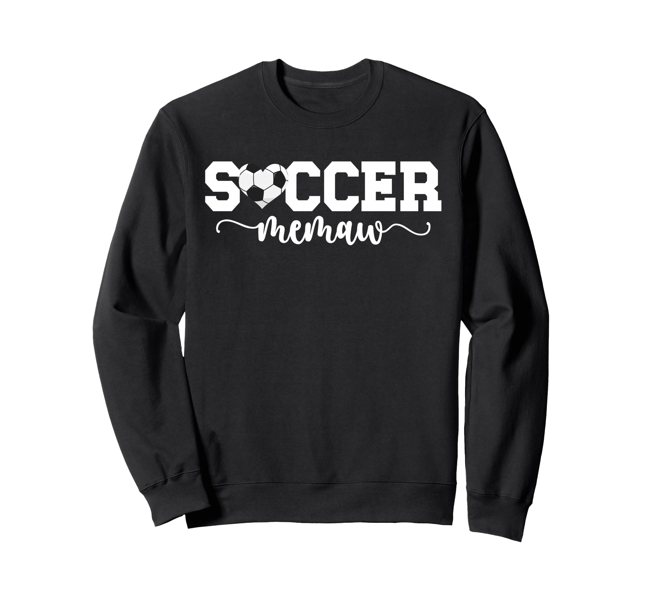 Soccer Memaw Soccer Player Memaw Sweatshirt - Unique Graphic for Adults - T-Shirt, Sweatshirt, Hoodie