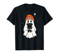 Ghost Black Pug Animal Lover Halloween T-Shirt - Trendy Graphic Men Women - T-Shirt, Sweatshirt, Hoodie
