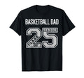 Senior Basketball Dad 2025 T-Shirt - Custom Art Print for Adults - T-Shirt, Sweatshirt, Hoodie