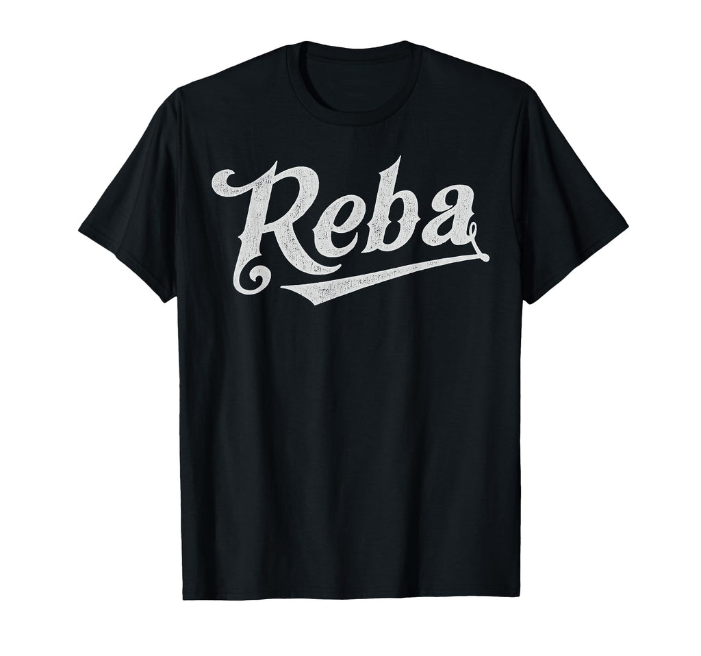 Reba Name 70S 80S First T-Shirt - Custom Art Print Unisex - T-Shirt, Sweatshirt, Hoodie