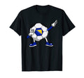 Dabbing Soccer Bosnia Herzegovina T-Shirt - Casual Everyday Wear Unisex - T-Shirt, Sweatshirt, Hoodie