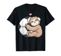 Soccer Adorable Sloth Loves Football T-Shirt - Unique Graphic Men Women - T-Shirt, Sweatshirt, Hoodie