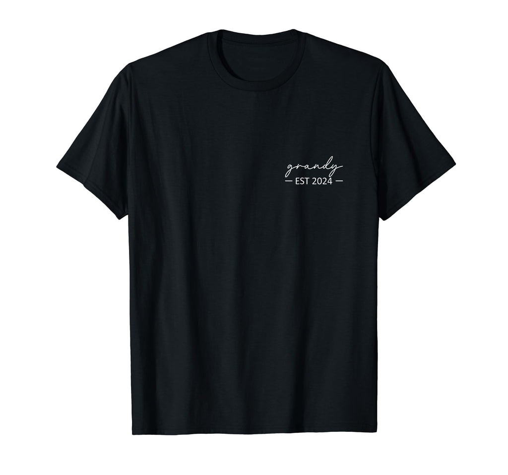 Grandy Est 2024 Logo Dad 2024 T-Shirt - Aesthetic Graphic for Adults - T-Shirt, Sweatshirt, Hoodie
