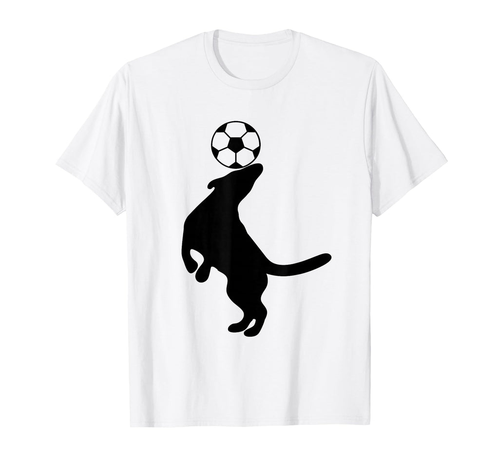 Dog Playing Outdoor Sports Soccer T-Shirt - Aesthetic Graphic for Adults - T-Shirt, Sweatshirt, Hoodie