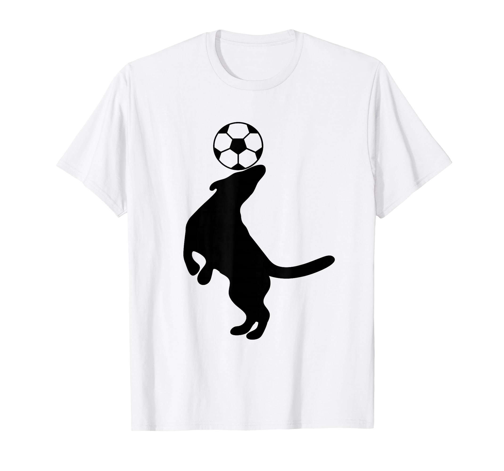 Dog Playing Outdoor Sports Soccer T-Shirt - Aesthetic Graphic for Adults - T-Shirt, Sweatshirt, Hoodie