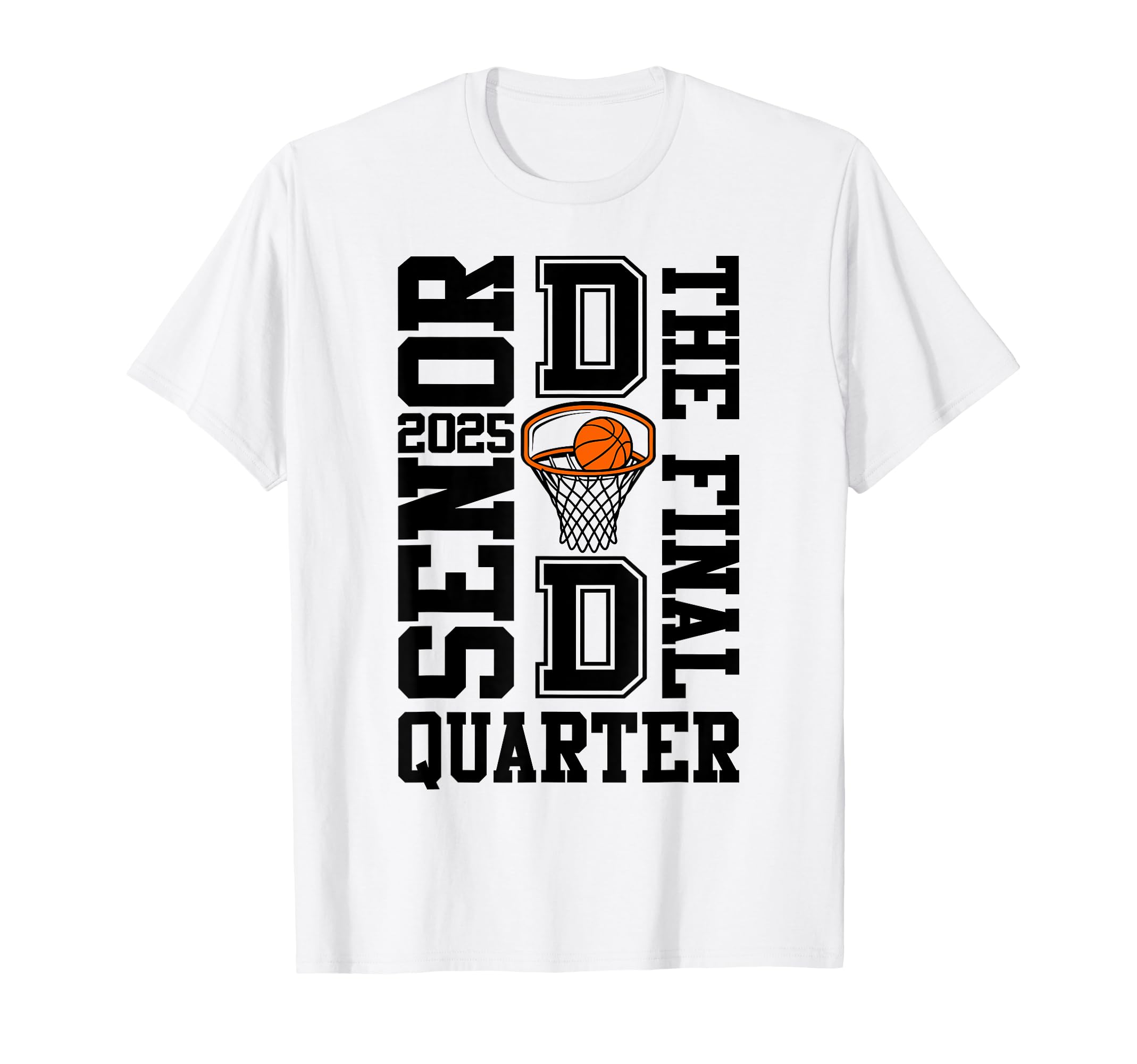 Senior Basketball Dad Proud Dad T-Shirt - Aesthetic Graphic Men Women - T-Shirt, Sweatshirt, Hoodie
