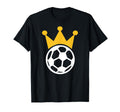 Soccer Crown T-Shirt - Trendy Graphic Unisex - T-Shirt, Sweatshirt, Hoodie