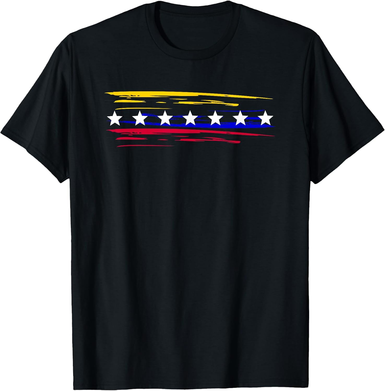 Venezuela 7 Big Stars Flag Minimalist - Adult & Kids T-Shirts, Sweatshirts & Hoodies apparel design preview 1