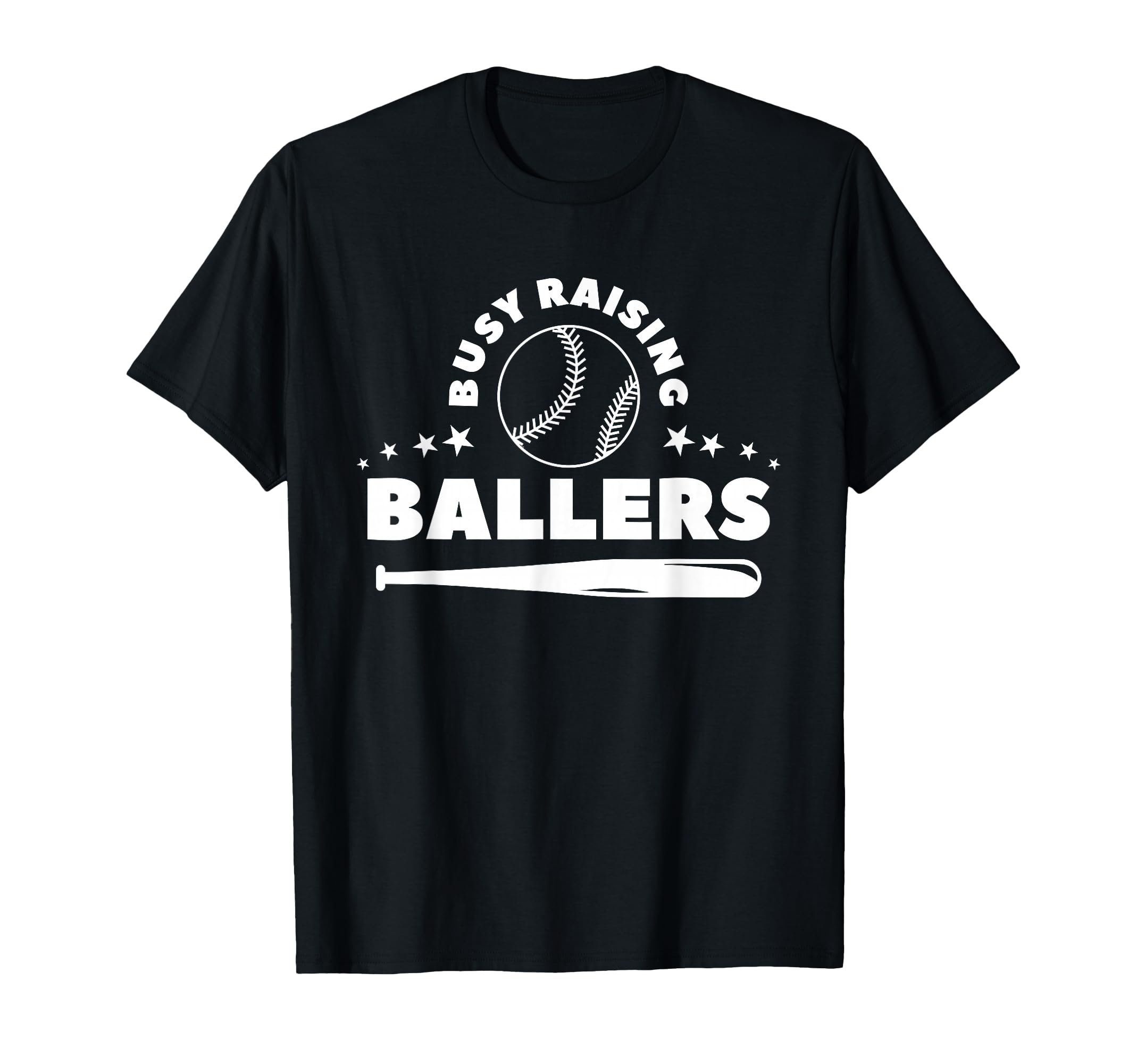 Busy Raising Ballers Mom Baseball T-Shirt - Aesthetic Graphic for Adults - T-Shirt, Sweatshirt, Hoodie