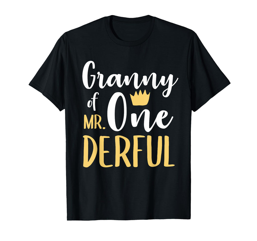 Granny Mronederful 1St Birthday T-Shirt - Aesthetic Graphic Men Women - T-Shirt, Sweatshirt, Hoodie