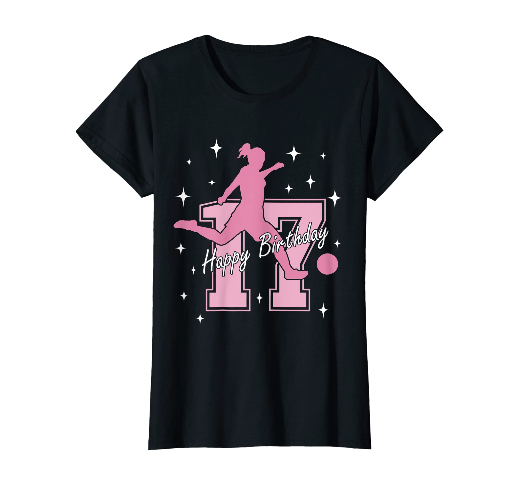 17Th Birthday Soccer Playing T-Shirt - Unique Graphic Men Women - T-Shirt, Sweatshirt, Hoodie