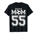 Number 55 Custom Proud Soccer Futbol T-Shirt - Streetwear Style for Adults - T-Shirt, Sweatshirt, Hoodie