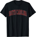 South Carolina SC Retro Vintage Athletic Sports Red - Adult & Kids T-Shirts, Sweatshirts & Hoodies apparel design preview 1