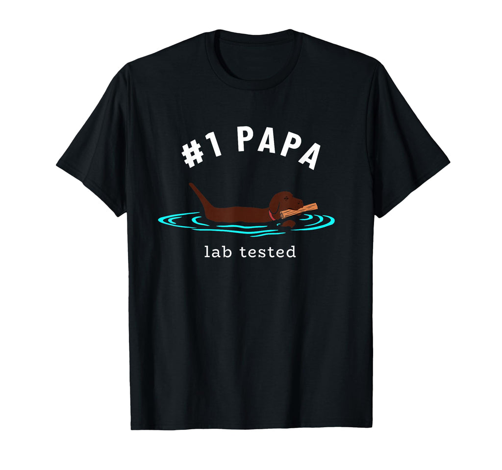 Lab Grandpa Chocolate Labrador T-Shirt - Aesthetic Graphic for Adults - T-Shirt, Sweatshirt, Hoodie