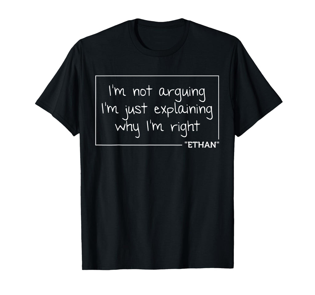 Custom Engineer Fathers Day Name Ethan T-Shirt - Fun Novelty Design Unisex - T-Shirt, Sweatshirt, Hoodie