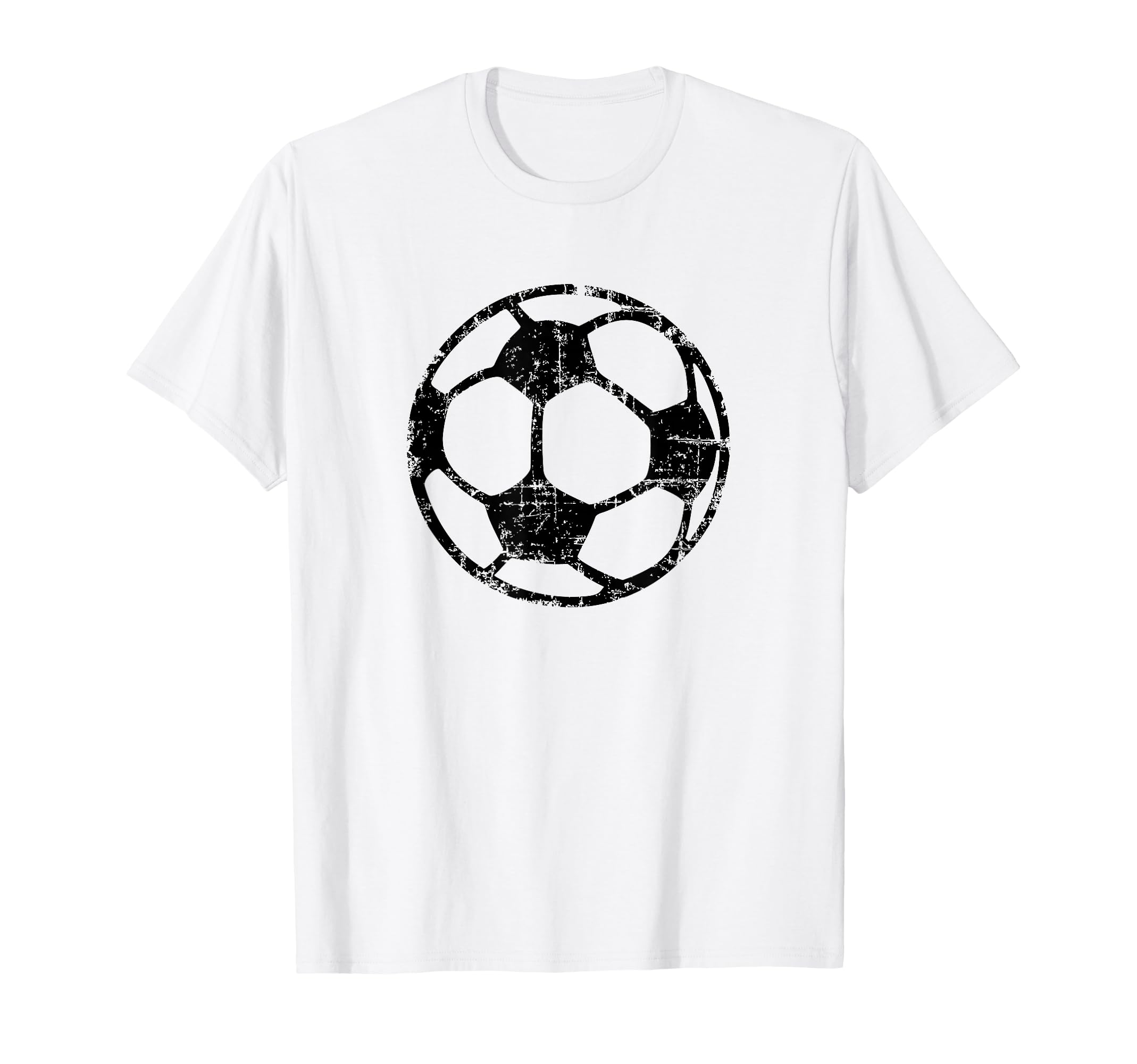 Soccer Ball Black Fans Players Soccer T-Shirt - Custom Art Print for Adults - T-Shirt, Sweatshirt, Hoodie