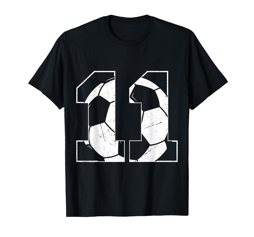 11Th Birthday Soccer Player Football T-Shirt - Trendy Graphic for Adults - T-Shirt, Sweatshirt, Hoodie