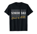 Senior Dad Class 2026 Striped Graduate T-Shirt - Trendy Graphic Men Women - T-Shirt, Sweatshirt, Hoodie