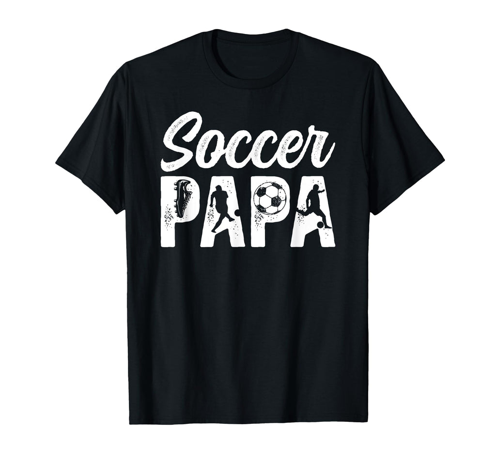 Soccer Papa Grandpa Papa Soccer Player T-Shirt - Trendy Graphic for Adults - T-Shirt, Sweatshirt, Hoodie