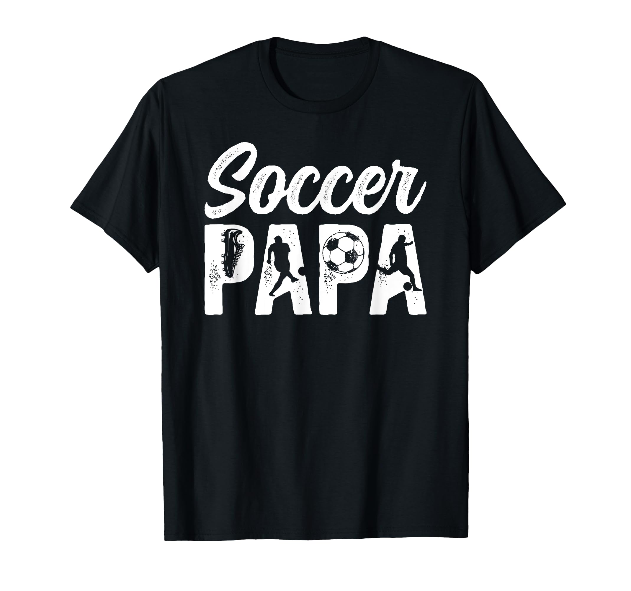 Soccer Papa Grandpa Papa Soccer Player T-Shirt - Trendy Graphic for Adults - T-Shirt, Sweatshirt, Hoodie