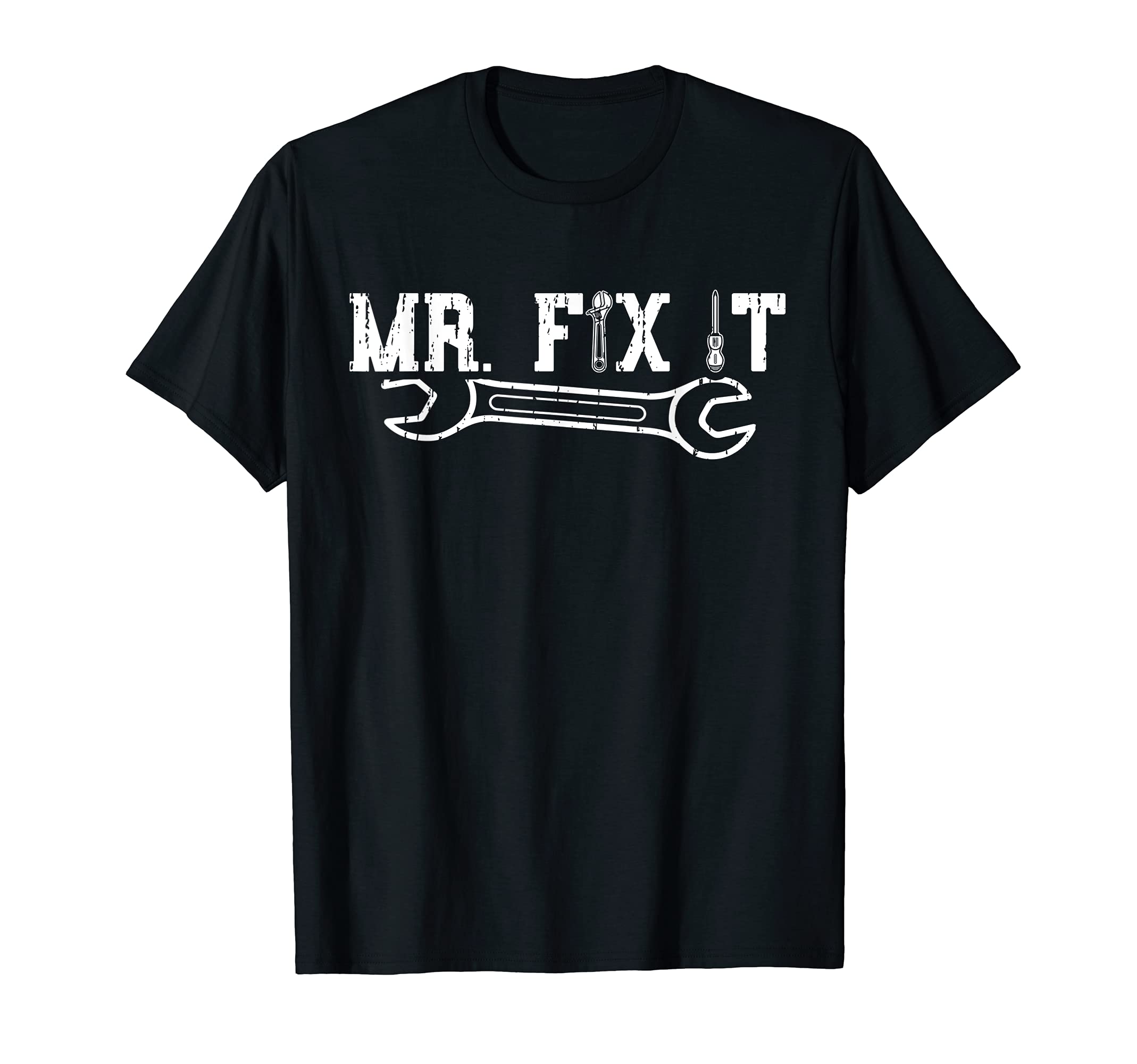 Mr Fix It Grandpa T-Shirt - Casual Everyday Wear Men Women - T-Shirt, Sweatshirt, Hoodie