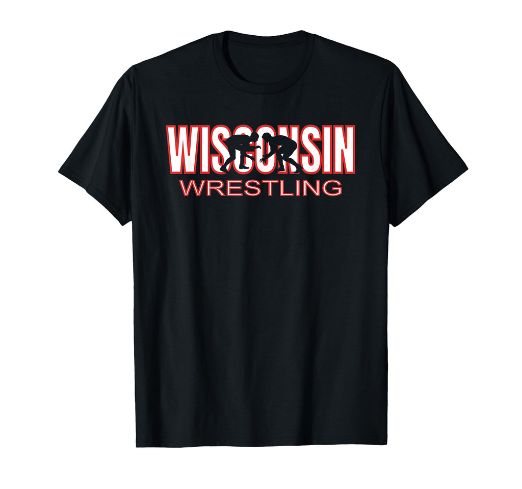 Wisconsin Wrestling Team Coach T-Shirt - Novelty Apparel for Adults - T-Shirt, Sweatshirt, Hoodie