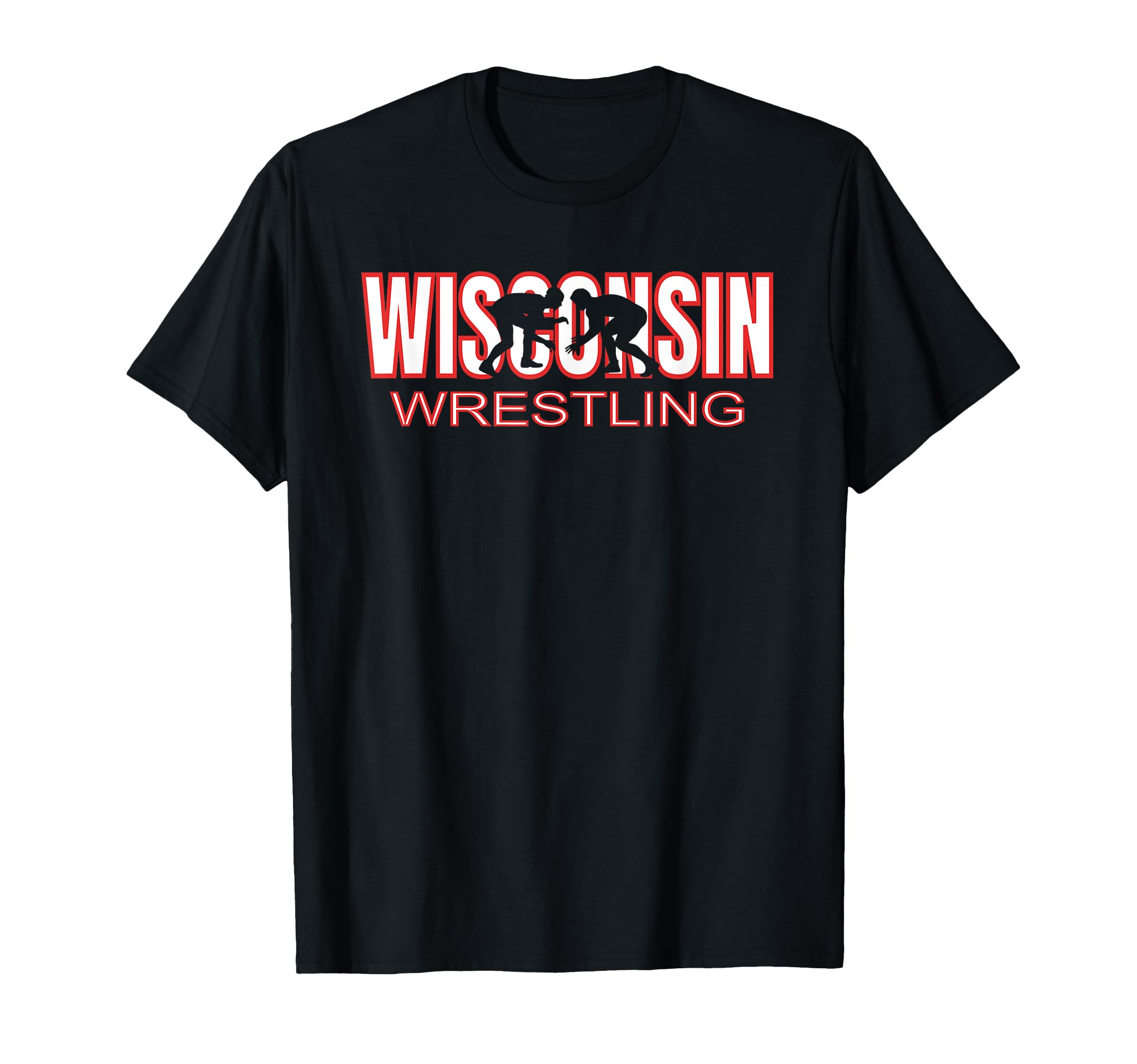 Wisconsin Wrestling Team Coach T-Shirt - Novelty Apparel for Adults - T-Shirt, Sweatshirt, Hoodie