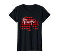Red Plaid Nana Bear Matching Family Eve T-Shirt - Graphic Print Men Women - T-Shirt, Sweatshirt, Hoodie