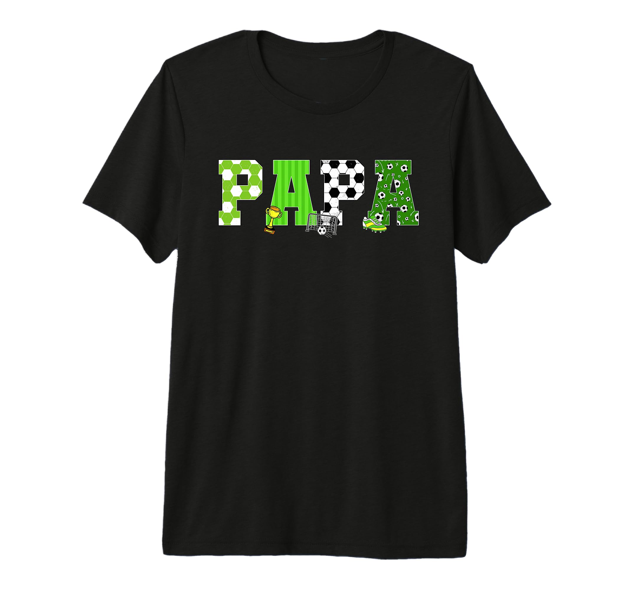Mens Soccer Papa Birthday Party T-Shirt - Fun Novelty Design for Adults - T-Shirt, Sweatshirt, Hoodie