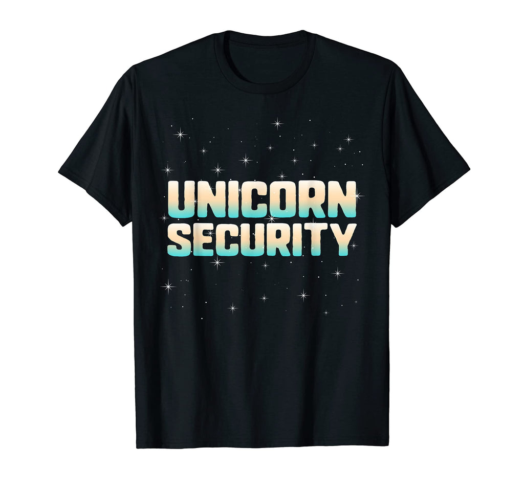 Halloween Costume Unicorn Security Dad T-Shirt - Streetwear Style Unisex - T-Shirt, Sweatshirt, Hoodie