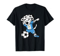 Dabbing Dalmatian Guatemala Soccer Fans T-Shirt - Custom Art Print Unisex - T-Shirt, Sweatshirt, Hoodie