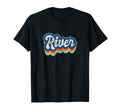 River First Name 70S 80S Personalized T-Shirt - Custom Art Print Unisex - T-Shirt, Sweatshirt, Hoodie