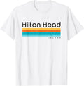 Retro Hilton Head Distressed Designs - Adult & Kids T-Shirts, Sweatshirts & Hoodies apparel design preview 1