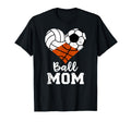 Ball Mom Funny Volleyball Soccer T-Shirt - Fun Novelty Design for Adults - T-Shirt, Sweatshirt, Hoodie