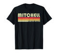 Mitchell Surname Funny 80S Birthday T-Shirt - Custom Art Print for Adults - T-Shirt, Sweatshirt, Hoodie