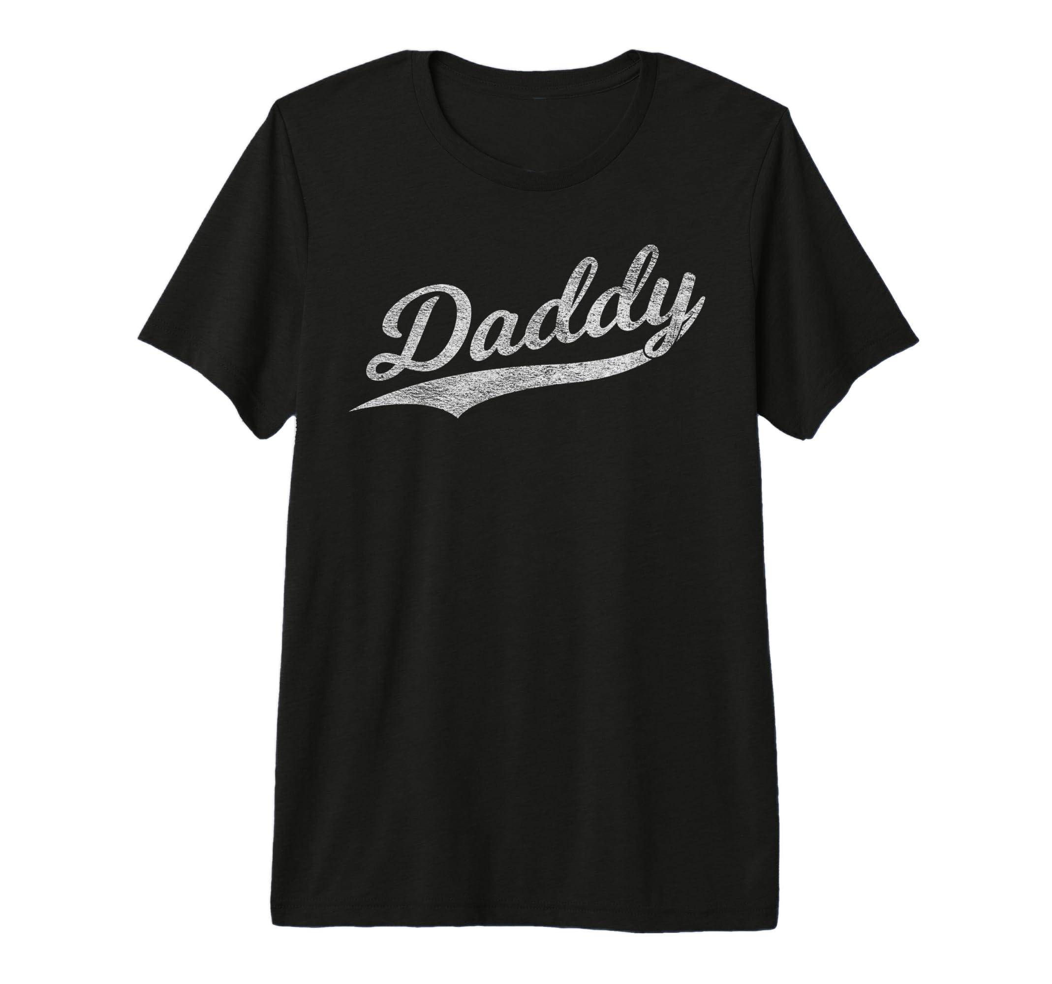 Daddy Baseball Script Cursive Jersey T-Shirt - Minimalist Print for Adults - T-Shirt, Sweatshirt, Hoodie