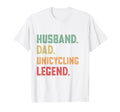 Husband Dad Unicycling Legend Unicycle T-Shirt - Unique Graphic for Adults - T-Shirt, Sweatshirt, Hoodie