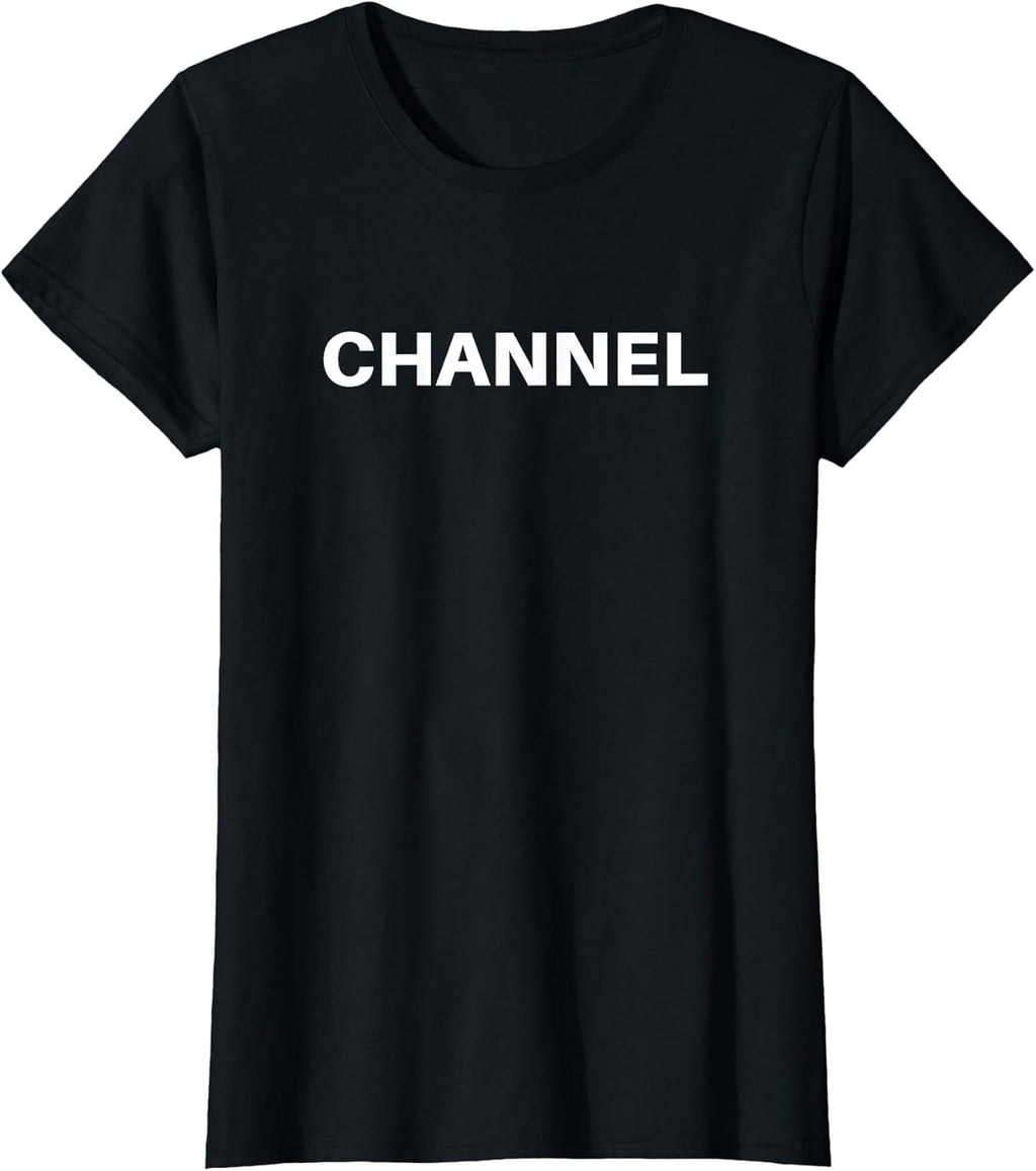 Channel.- simple minimalistic clean - Adult & Kids T-Shirts, Sweatshirts & Hoodies apparel design preview 1