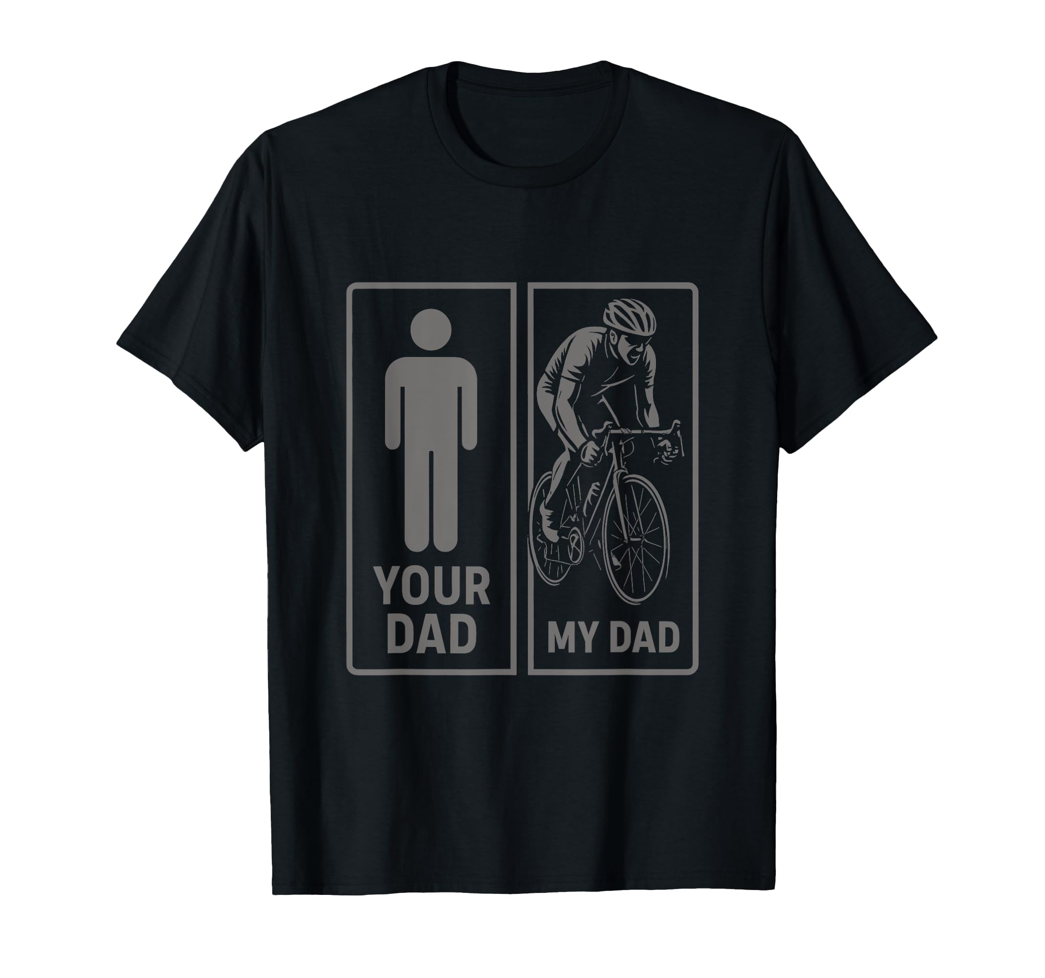 Cycling Dad Biker Daddy Cyclist Papa T-Shirt - Trendy Graphic Unisex - T-Shirt, Sweatshirt, Hoodie