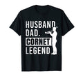 Cornet Musician Husband Dad And Legend T-Shirt - Streetwear Style Unisex - T-Shirt, Sweatshirt, Hoodie