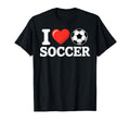 I Love Soccer Goalie Player Fan T-Shirt - Casual Everyday Wear Men Women - T-Shirt, Sweatshirt, Hoodie