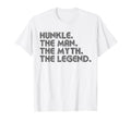 Hunkle Myth Legend Funny Fathers T-Shirt - Fun Novelty Design for Adults - T-Shirt, Sweatshirt, Hoodie