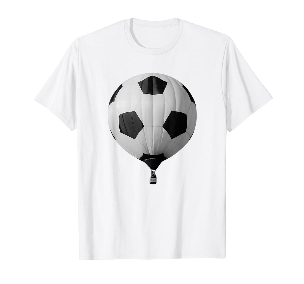 Soccer Hot Air Balloon Soccer Ball Goal T-Shirt - Trendy Graphic Men Women - T-Shirt, Sweatshirt, Hoodie