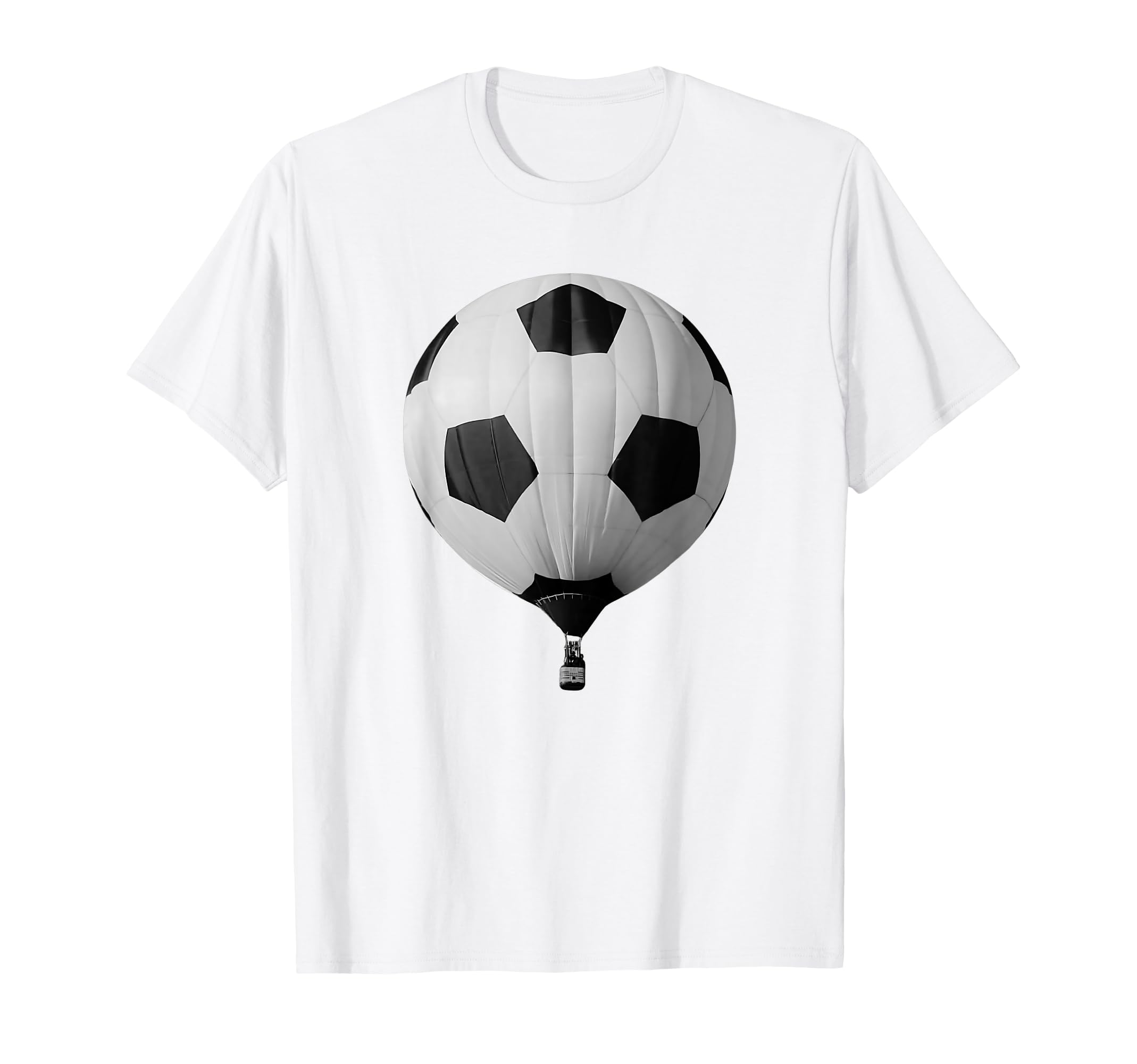 Soccer Hot Air Balloon Soccer Ball Goal T-Shirt - Trendy Graphic Men Women - T-Shirt, Sweatshirt, Hoodie