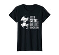 Soccer Sports Just Who Loves Soccer T-Shirt - Aesthetic Graphic Men Women - T-Shirt, Sweatshirt, Hoodie