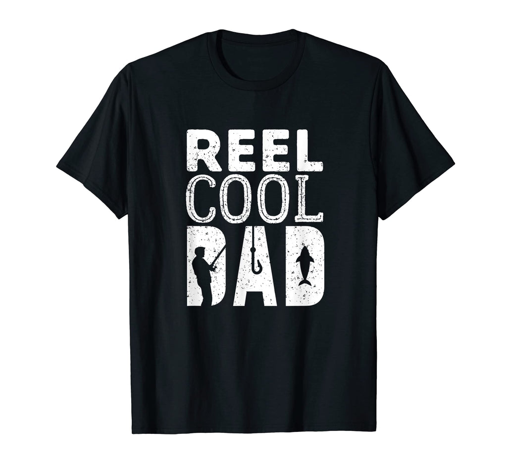 Mens Reel Dad Fathers Day Papa Daddy Funny T-Shirt - Unique Graphic Unisex - T-Shirt, Sweatshirt, Hoodie