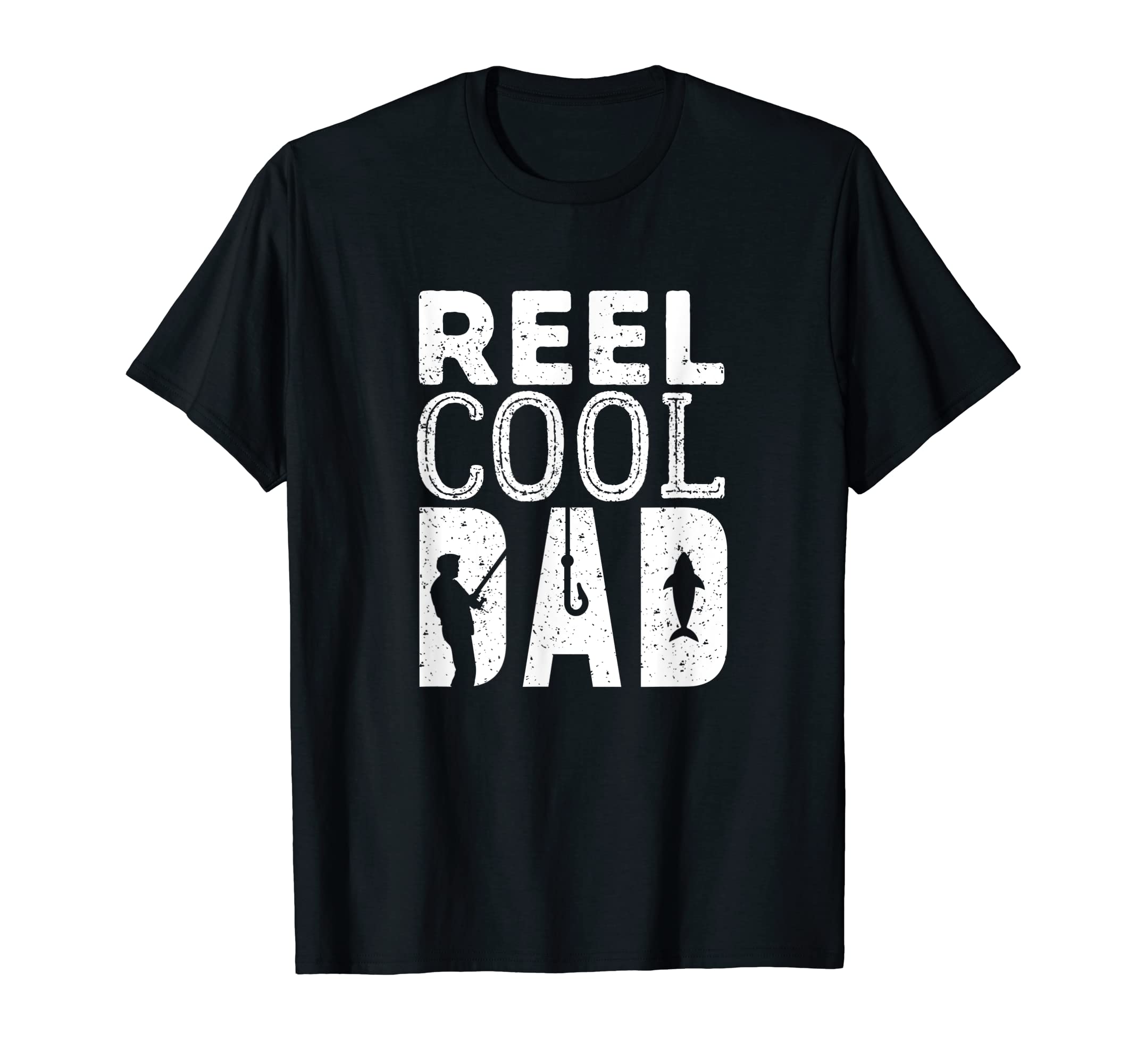 Mens Reel Dad Fathers Day Papa Daddy Funny T-Shirt - Unique Graphic Unisex - T-Shirt, Sweatshirt, Hoodie