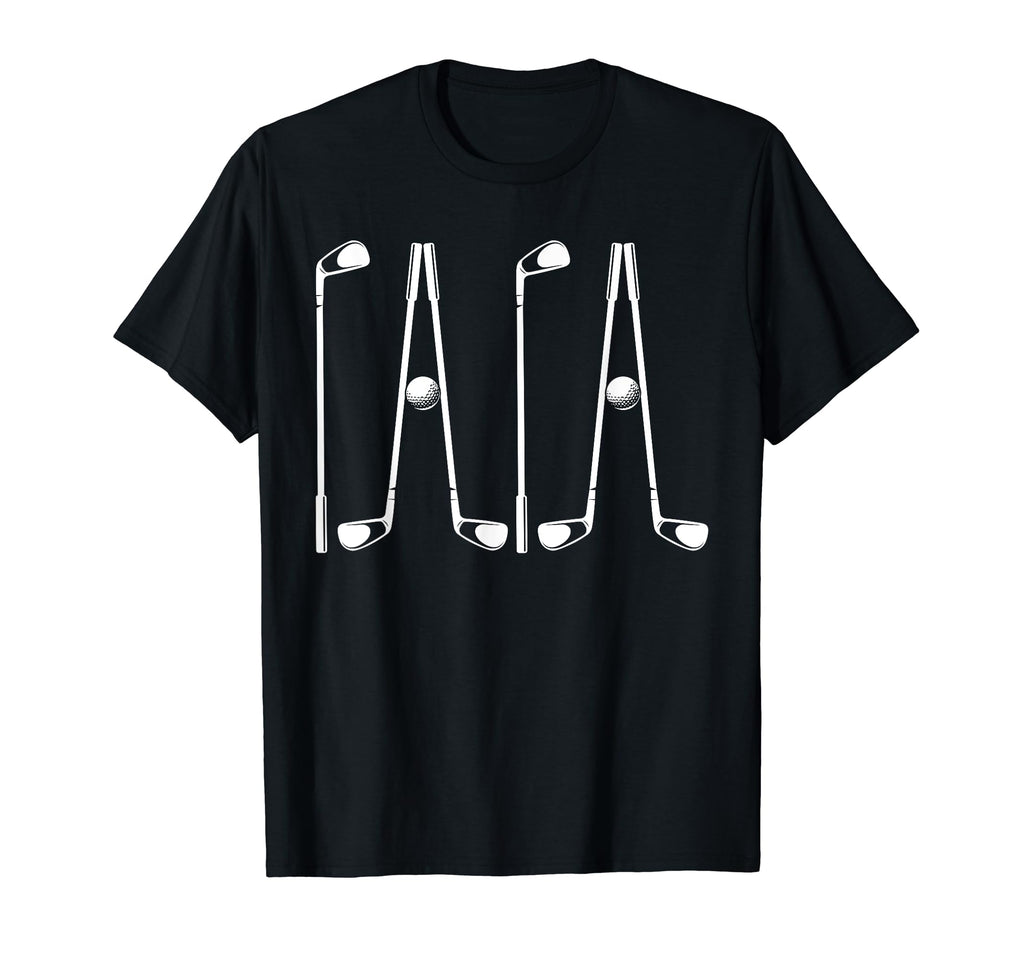 Papa Golfer Dad Golf Club Golfing Fathers T-Shirt - Novelty Apparel Unisex - T-Shirt, Sweatshirt, Hoodie