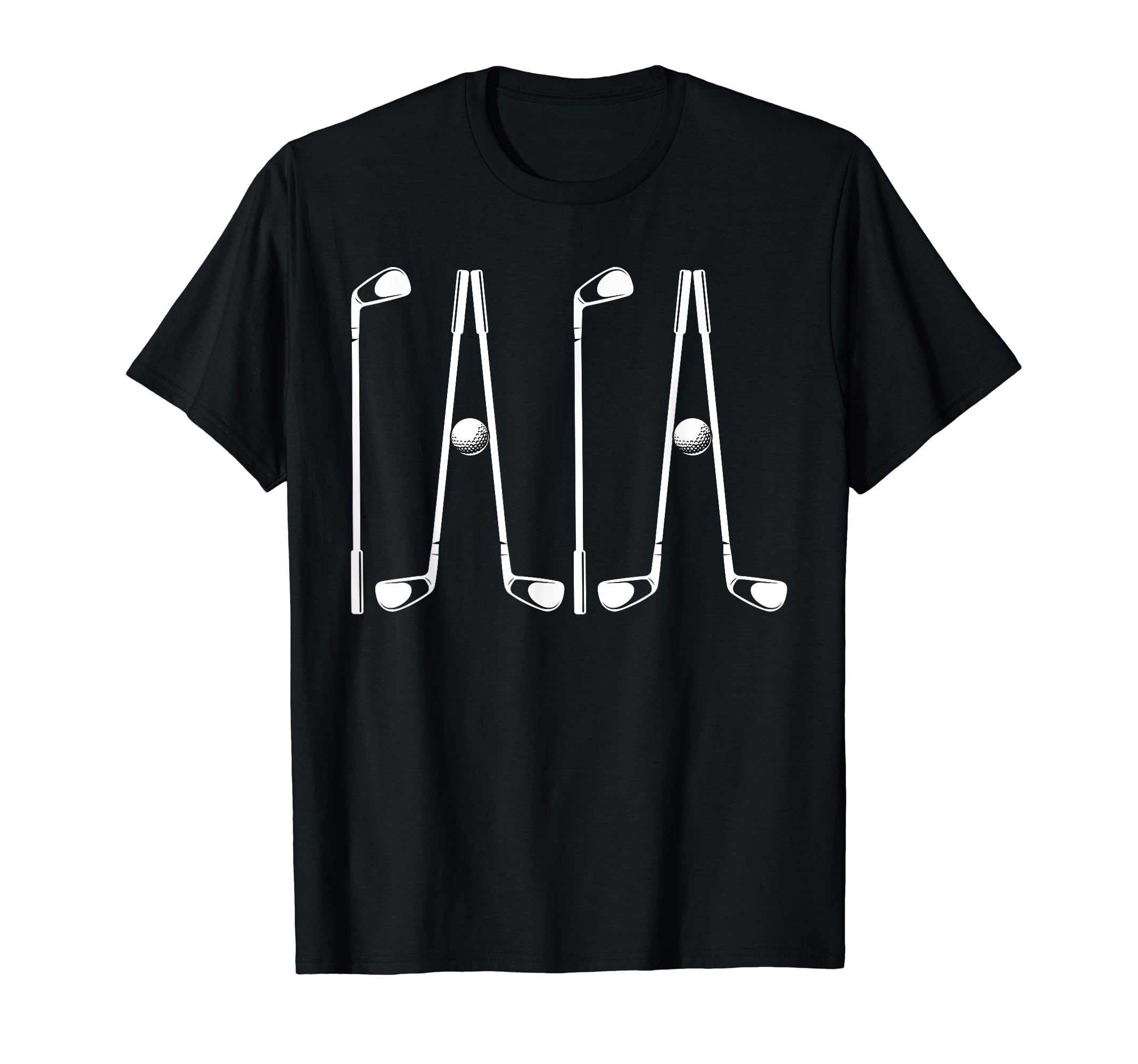Papa Golfer Dad Golf Club Golfing Fathers T-Shirt - Novelty Apparel Unisex - T-Shirt, Sweatshirt, Hoodie