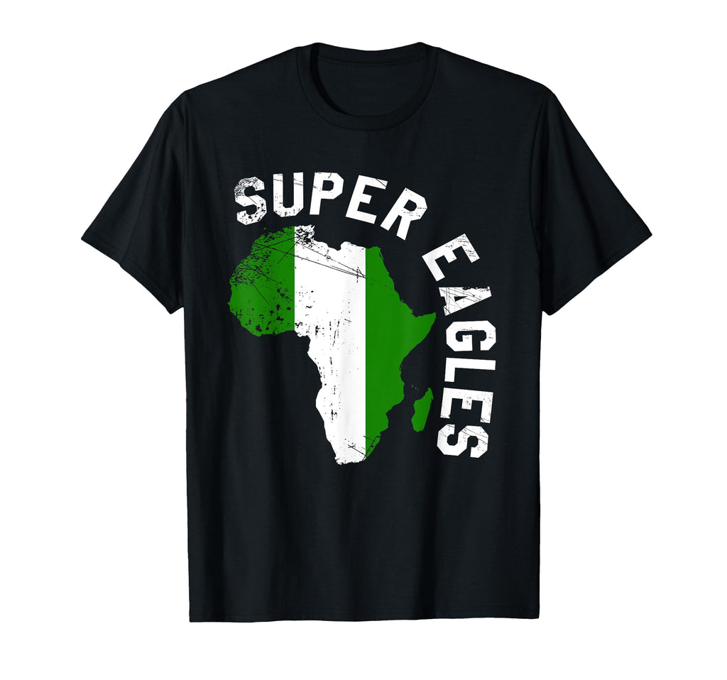 Nigerian Soccer Flag T-Shirt - Streetwear Style Unisex - T-Shirt, Sweatshirt, Hoodie